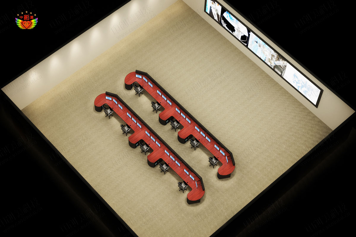 調(diào)度中心工作臺圖片