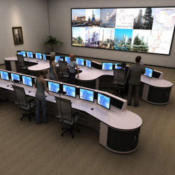 監(jiān)控電視墻控制臺(tái)定制