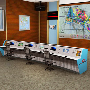 琴臺(tái)式監(jiān)控控制臺(tái)定制