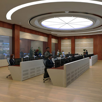 小區(qū)監(jiān)控室控制臺(tái)定制