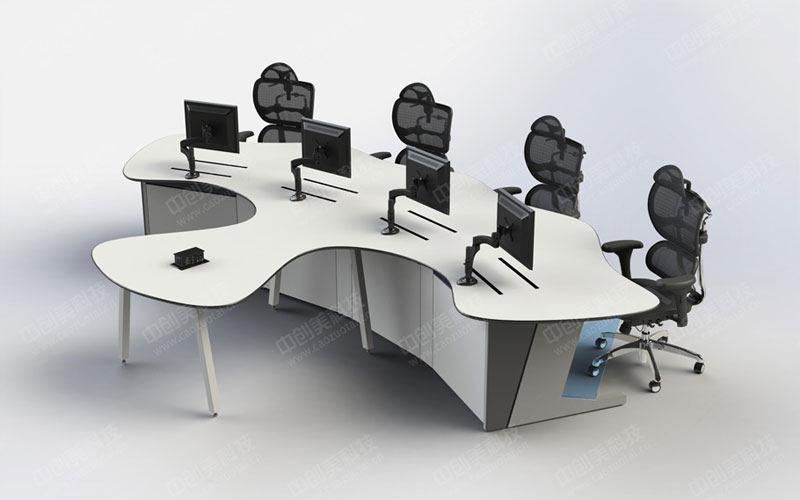 最新辦公工作臺設(shè)計圖片