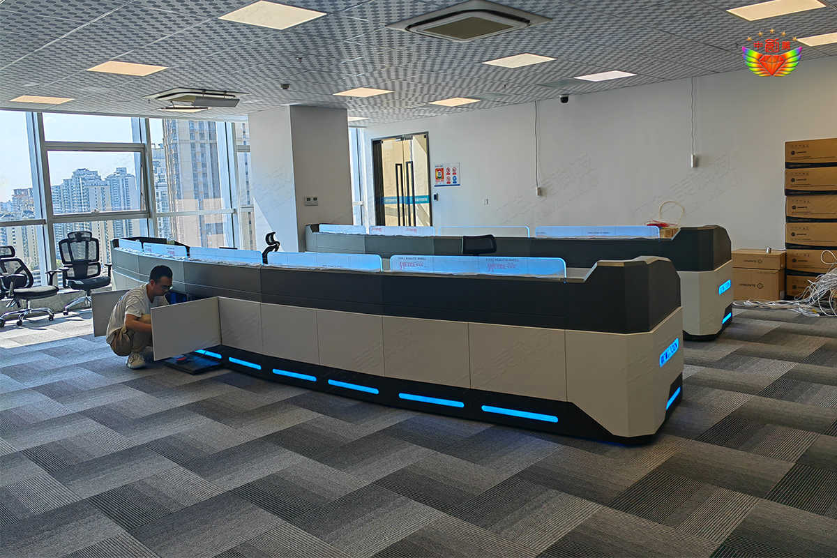 智慧城市指揮中心監(jiān)控操作臺樣式圖